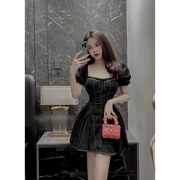 Đầm xoè dự tiệc bigsize 55kg-90kg🎊🎊💓