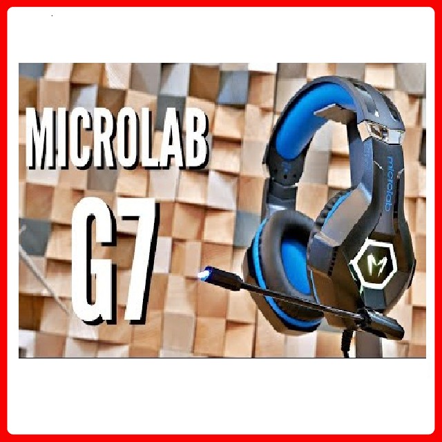 Tai Nghe Gaming Chụp Tai (Headphone Gaming) Microlab G7 NEW- Hàng Chính Hãng