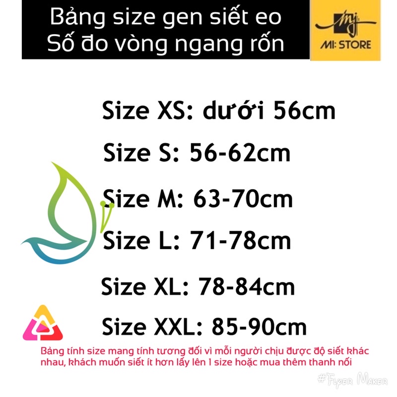 Gen đai nịt bụng Amy sline định hình eo thon gọn giảm mỡ bụng