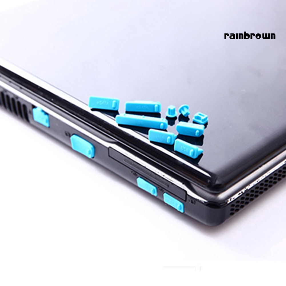 Bộ 13 Nút Silicone Chống Bụi Cho Laptop Notebook