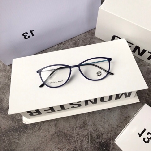 Kính BLSY ULTEM Mắt bầu nhỏ gọng kim loại cao cấp