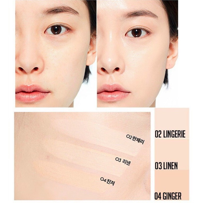 Phấn nước Cushion Clio Kill Cover Ampoule Cushion SPF 50+ PA +++ tone 02