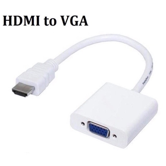 [Mã 2404EL10K giảm 10K đơn 20K] Cáp chuyển đổi HDMI to VGA và DVI to HDMI