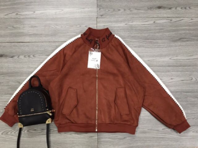 ÁO KHOÁC DA LỘN BOMBER ( hàng QC) | BigBuy360 - bigbuy360.vn