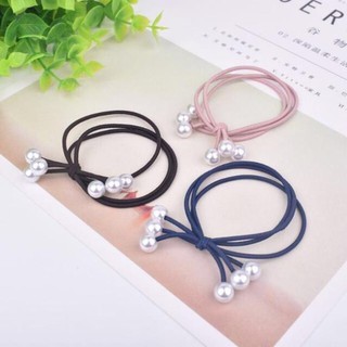 Dây buộc tóc sợi nhỏ đính 6 hạt