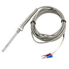 Can nhiệt K phi 5 dài 5cm dây dài 3m, dải nhiệt đo 0~800 oC
