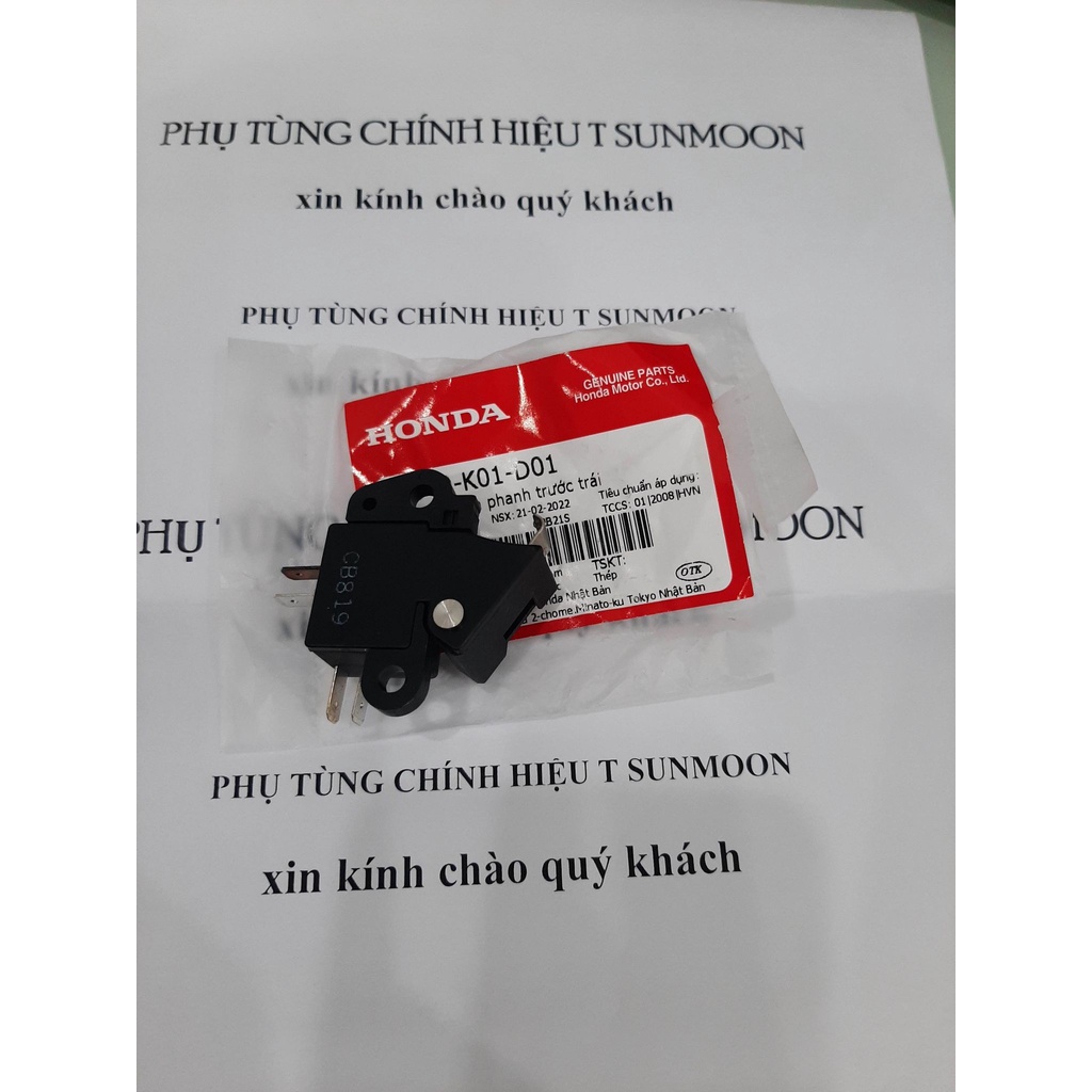 Công tắc đèn phanh trước trái sh việt 2012-2016 honda
