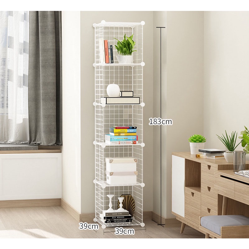 TẶNG CHỐT-BÁN THEO TẤM Tấm Lưới Sắt, Thép - MÀU TRẮNG 🆓Kệ Đa Năng Làm Giá Để Sách, Để Đồ Tiện Dụng - LẮP GHÉP