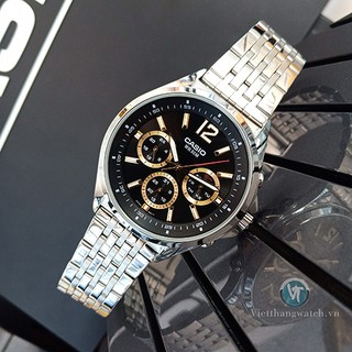 Đồng hồ nam dây kim loại Casio MTP-E303D