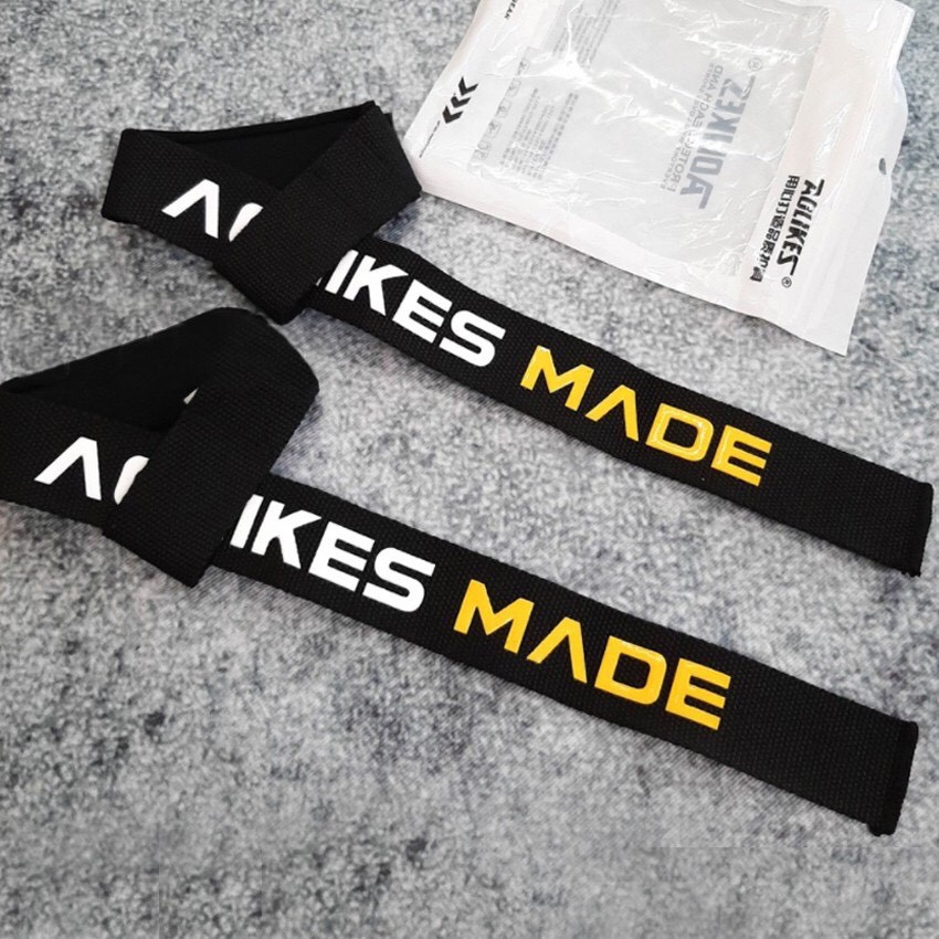 Dây kéo Lưng ⭐️FREE SHIP⭐️ Dây kéo tập lưng Lifting Straps hỗ trợ tập thể hình (1 Đôi)