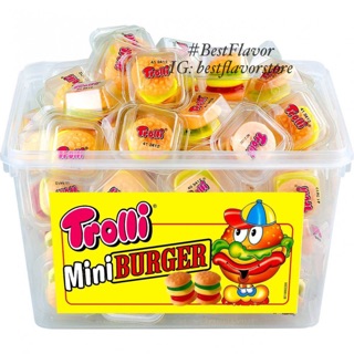 Kẹo dẻo hamburger Trolli 600g