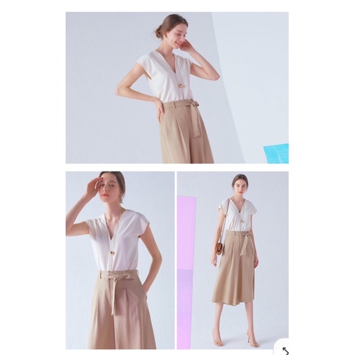 Quần linen ống rộng- HÀNG SALE KO ĐỔI TRẢ