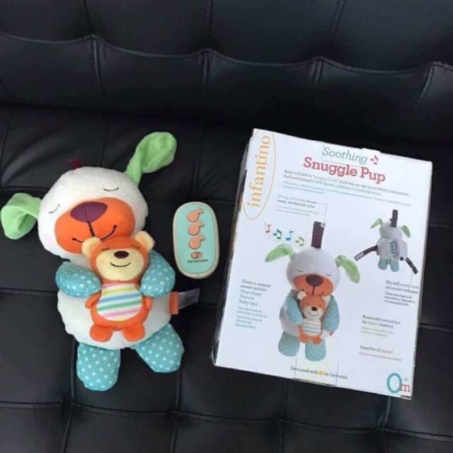Gấu bông ru ngủ infantino