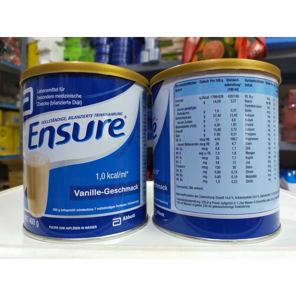 Sữa Ensure 400g của Đức 3/2024