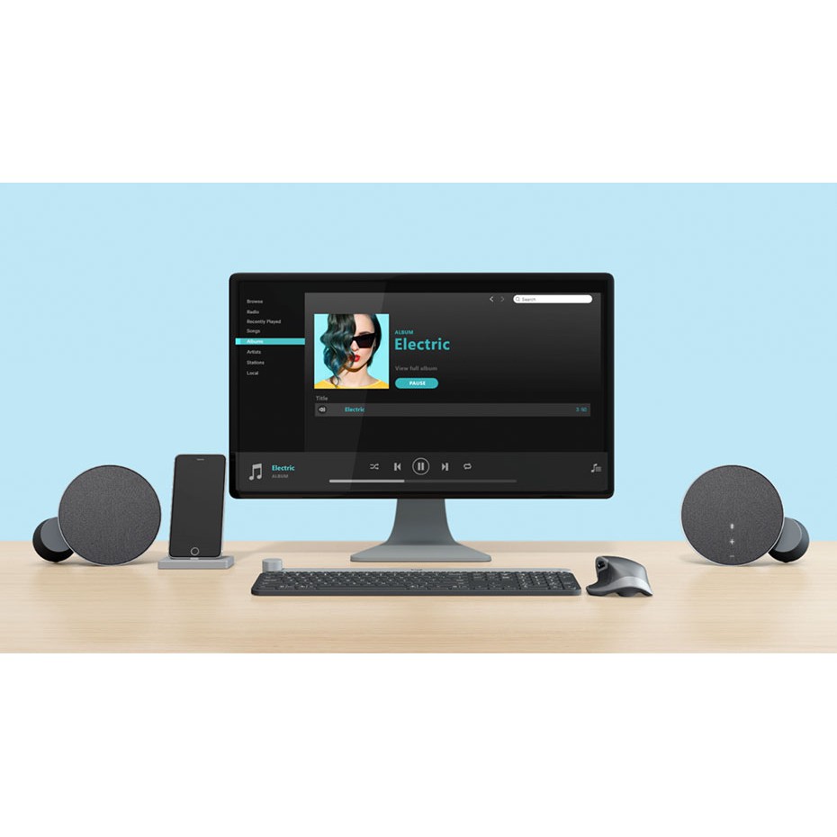 [Mã SKAMPUSHA8 giảm 8% đơn 300K] Hệ Thống Loa có SUB - LOGITECH MX Sound