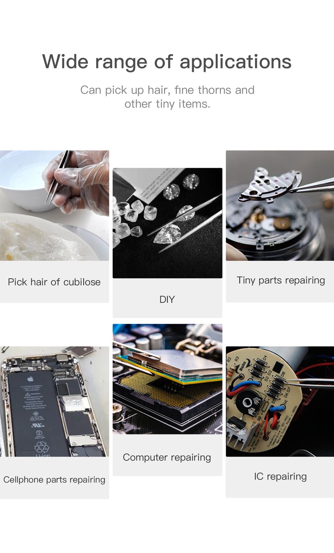 Nhíp Gắp Bằng Thép Không Gỉ 0.15mm 0.1mm--*&&&*- | BigBuy360 - bigbuy360.vn