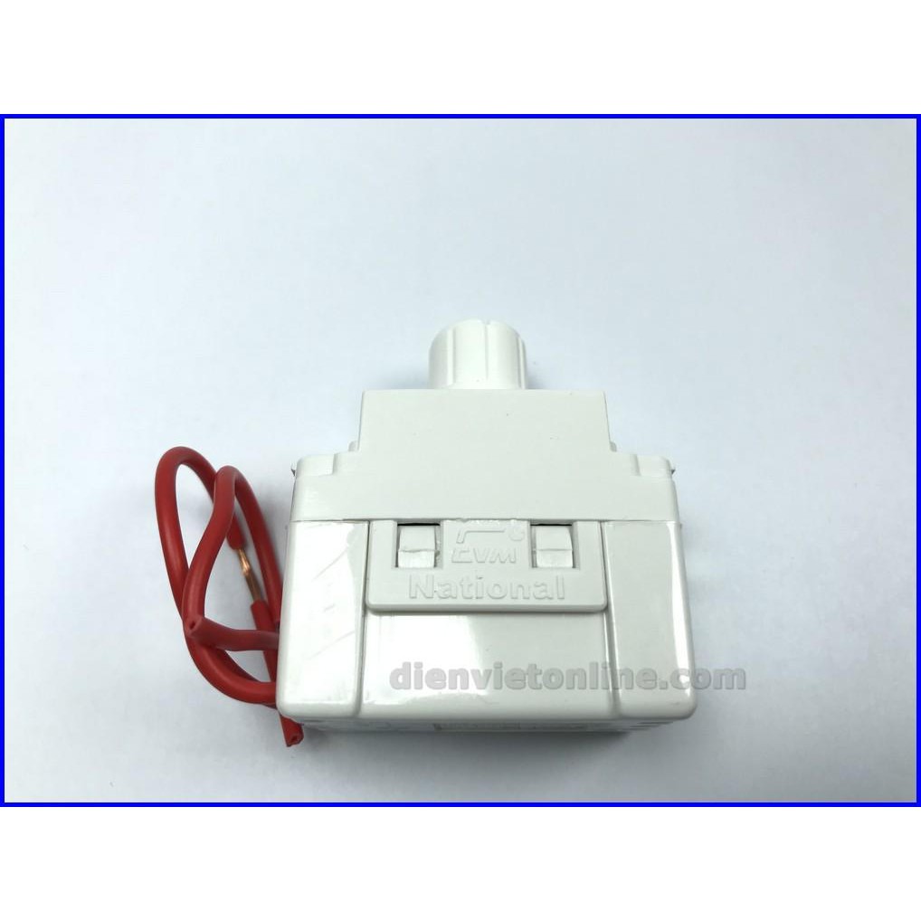 Công tắc điều khiển, dimmer quạt / đèn EVM gánh mặt nạ lỗ chữ nhật - Điện Việt