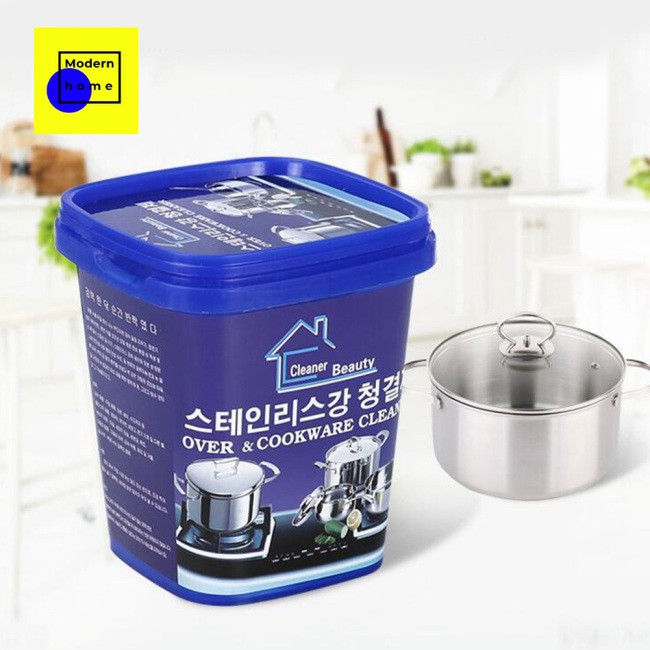 pot blanc stainless steel pot (Hàng Mới Về) Kem Đánh Bóng Bằng Thép Không Gỉ Đa Năng 500ml