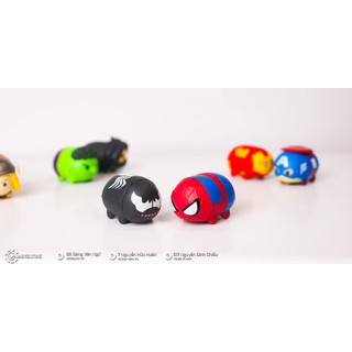 Mô hình chibi heo 8 con Avengers tsum tsum