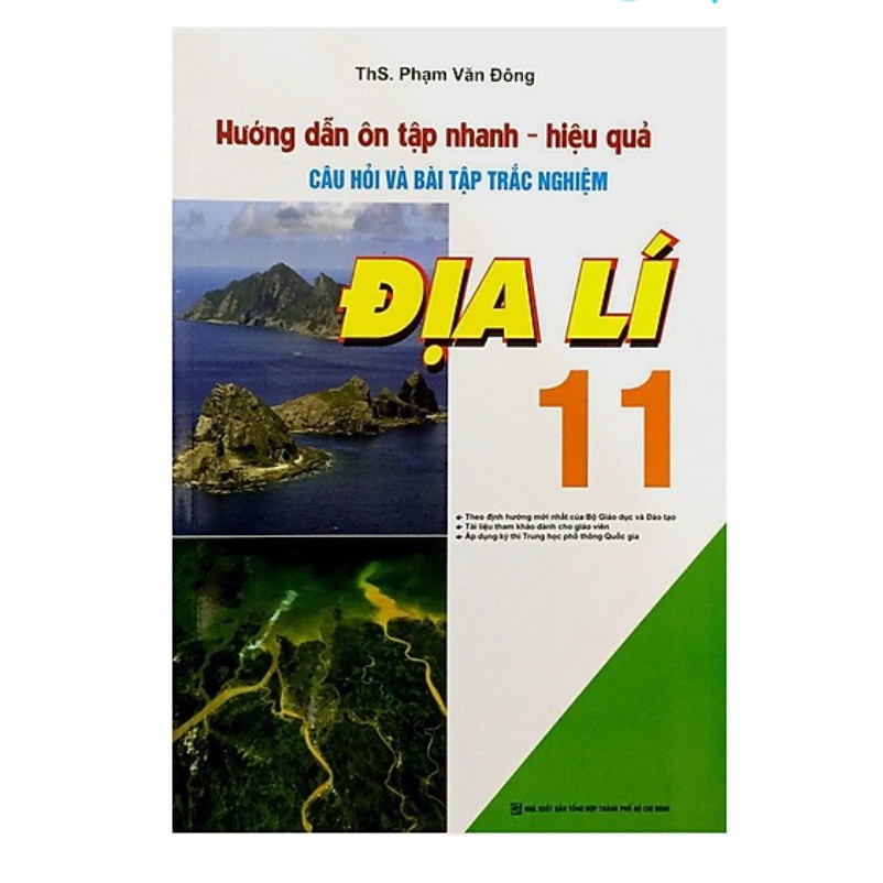 Sách - Hướng dẫn ôn tập nhanh hiệu quả câu hỏi và bài tập trắc nghiệm địa lý 11