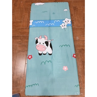 Nệm giường cho bé kích thước 150x70cm, Nệm bông ép dày 5cm êm ái bảo vệ lưng bé- Kiwi Baby Shop