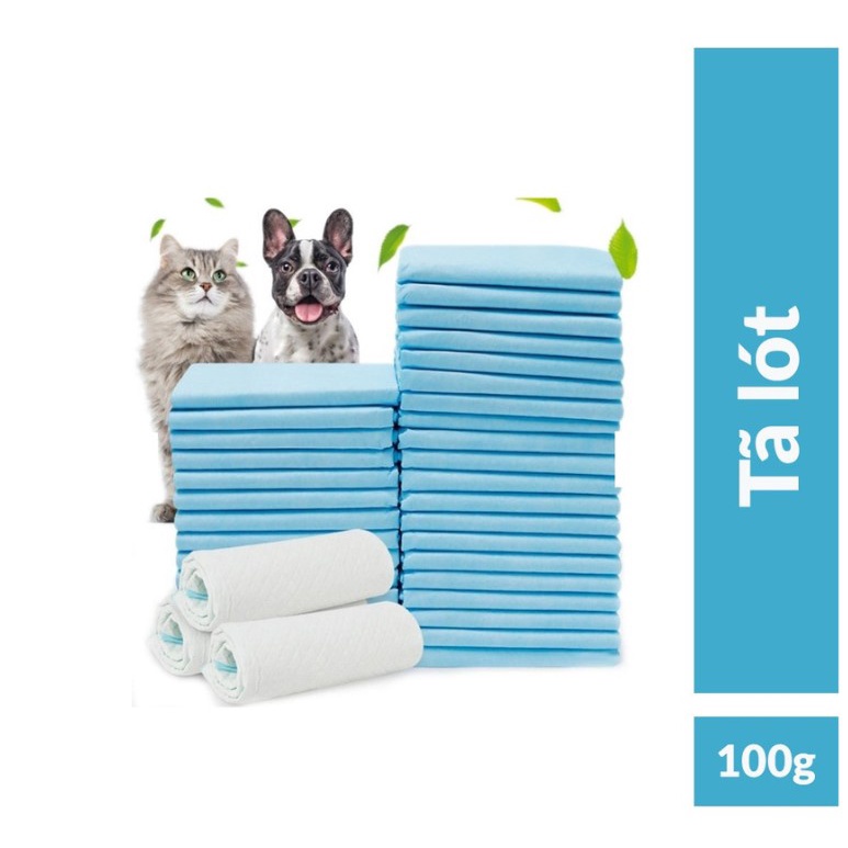 Tã lót vệ sinh không dệt, mềm mại, thấm hút nhanh miếng lẻ size S dành cho chó mèo