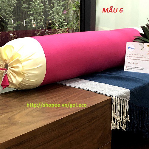 Vỏ gối ôm Eco chất liệu Satin nhiều màu kích thước 35x100cm