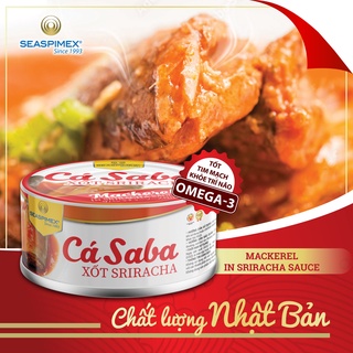 Cá Saba Nhật Sốt Sriracha SEASPIMEX 185gr