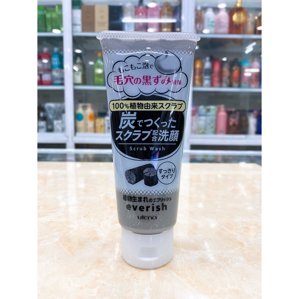 SỮA RỬA MẶT TẨY DA CHẾT UTENA EVERISH HÀNG NỘI ĐỊA NHẬT 130G