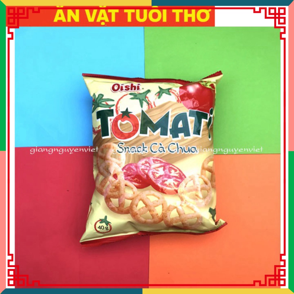 Bim bim Snack quả cà chua ToMaTi 40g.. ( Đại lý Ngọc Toản)