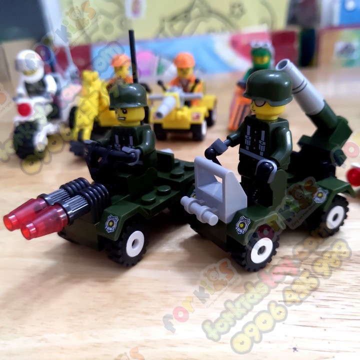 Lego nhỏ trẻ em, lego nhí (có người) cho bé