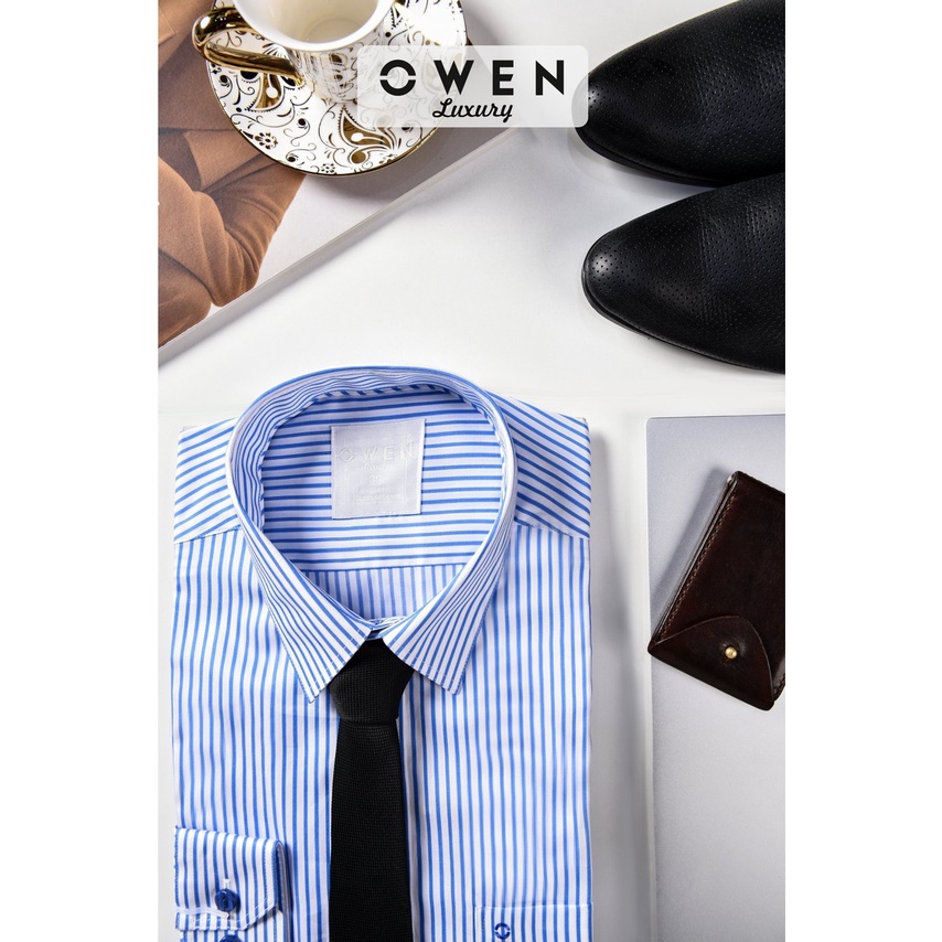 OWEN LUXURY - Áo sơ mi dài tay Owen dòng cao cấp chất cotton 100%