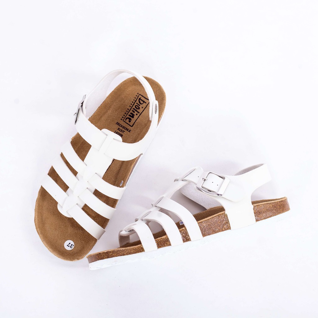 SANDAL UNISEX chiến binh Sparta chất liệu da tổng hợp xuất khẩu châu Âu mã PU12