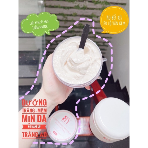 Kem body Luxury Whitening Body Cream dưỡng trắng da cao cấp