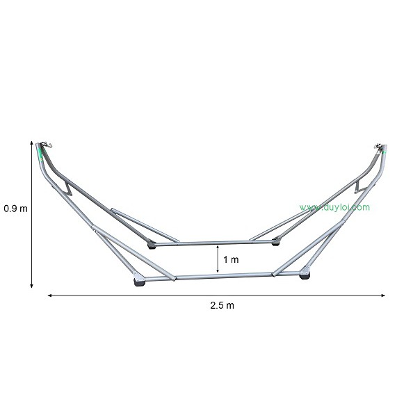 khung võng duy lợi sơn cỡ lớn quà tặng 10 móc áo duy lợi