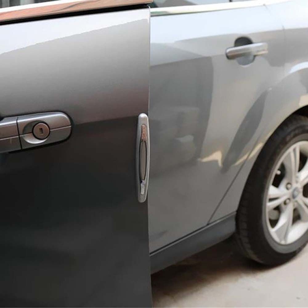 Set 4 miếng dán bảo vệ cạnh cửa xe hơi bằng PVC chống va chạm
