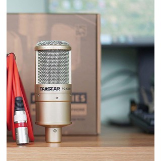 Mic Thu Âm Livestream Takstar K200 Và Dây Mic