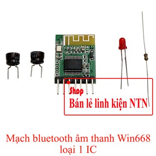 Mạch bluetooth âm thanh Win668 loại 1 IC