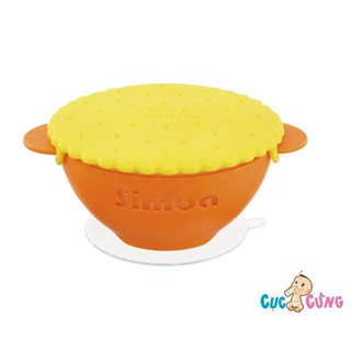 Chén tập ăn Simba hình bánh quy P3341