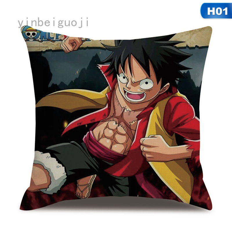 Vỏ Gối In Hình Nhân Vật Anime One Piece Độc Đáo