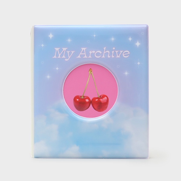 DAISO Collect Book Sách sưu tập 2P gồm 20 túi/80 thẻ ảnh có móc khóa dễ thương cho bé