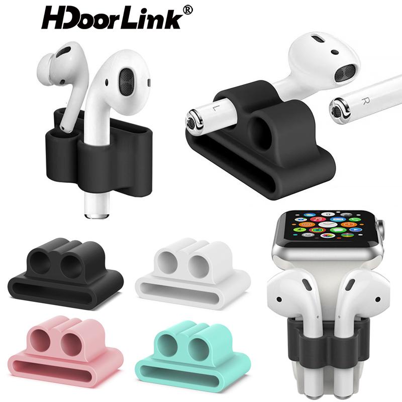 Giá Đỡ Tai nghe không dây Bằng Silicon Chống Thất Lạc HdoorLink Dạng Kẹp Chữ A