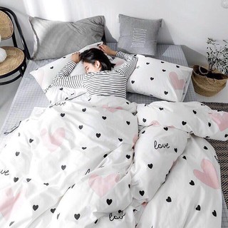 Bộ chăn ga gối poly cotton nhập