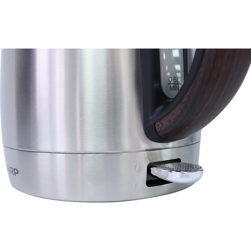 Bình đun siêu tốc Sharp EKJ-17EVSD-WD 1.7 lít - Hàng chính hãng