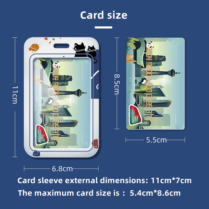 Dây Đeo Thẻ ID/Thẻ ID/Móc Khóa Đeo Cổ Chất Lượng Cao Thời Trang Cho Nữ