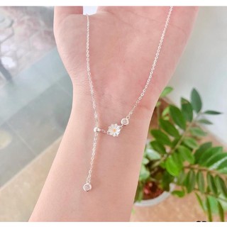 Dây chuyền nữ - Cúc hoạ mi bạc s925 siêu hot hit