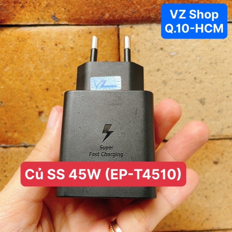 Chính hãng-Bộ sạc cáp Samsung cho Galaxy S22 Ultra  BH 6 tháng