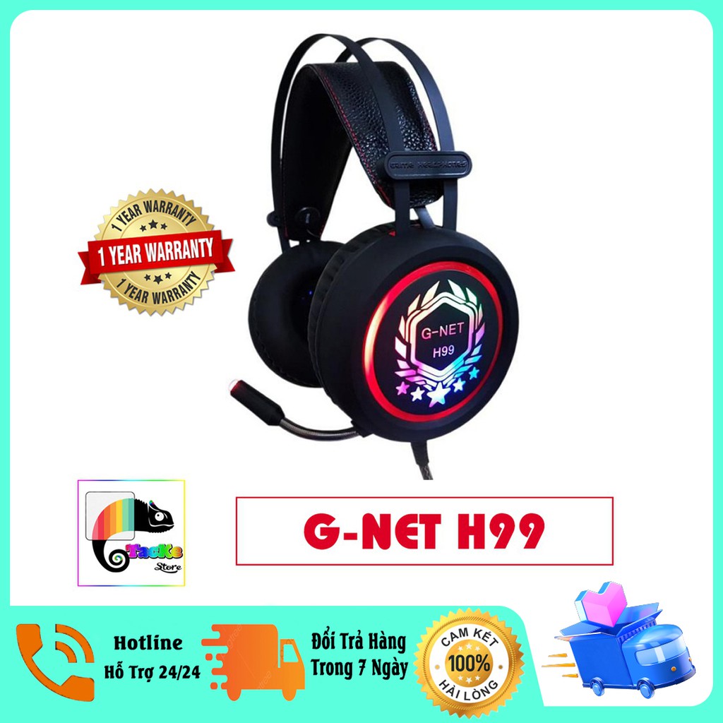 Tai nghe gaming Chiến Đủ Tựa Game Chụp Tai Chống Ồn ,jack 3.5 ,cổng usb kết nối có đèn led