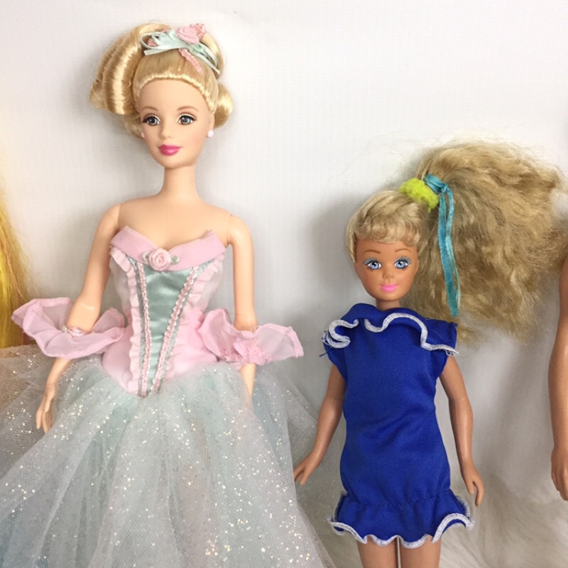 BB5-BÚP BÊ BARBIE-STACY-KEN-TÓC MÂY