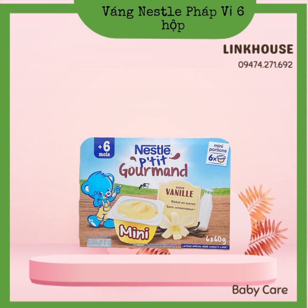 Váng sữa Nestle Pháp cho bé từ 6 tháng